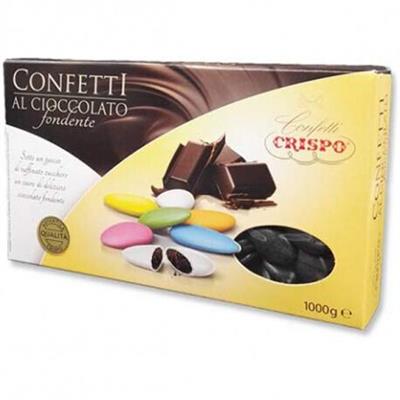 CONFETTI CIOCCOLATO FONDENTE NERO KG.1