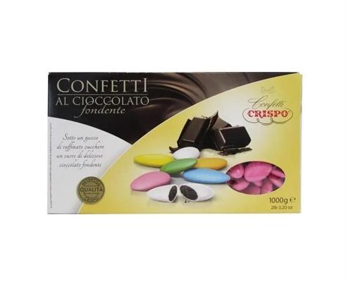 CONFETTI CIOCCOLATO FONDENTE FUCSIA KG.1