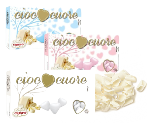 CONFETTI CUORI MAGNUM   CELESTE GR.500