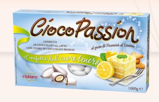 CONFETTI CIOCO PASSION  TIRAMISU' E LIMONE KG.1