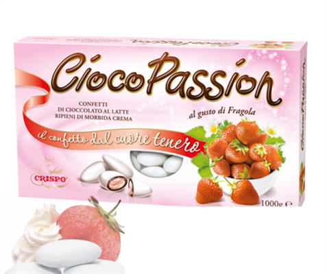 CONFETTI CIOCO PASSION  FRAGOLA KG.1