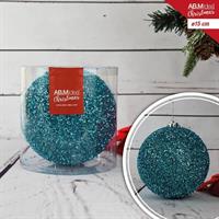 SFERA BRINATA TINSEL    MM.150 TURCHESE