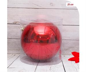 SFERA PLASTICA DIAM. 25 LUCIDA ROSSA