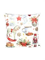 CUSCINO VELVET DEC. NATALE CM. 45X45