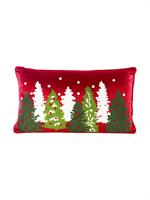 CUSCINO DEC. ALBERI CM.60X35