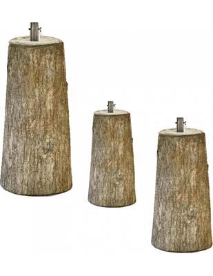 PIEDE PER ALBERO TRONCO LEGNO DIAM.45 150/180