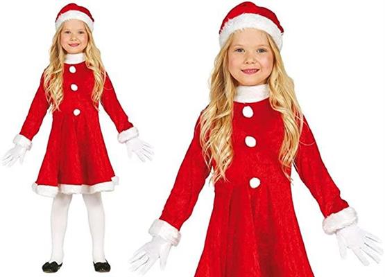 VESTITO BABBO NATALE X BIMBO 3-5 ANNI