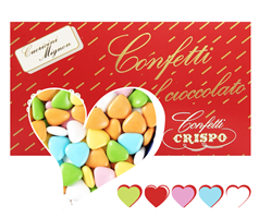 CONFETTI CUORICINI MIGNON VERDI KG.1