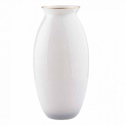 VASO FLORA VETRO BIANCO D.18 H.37 BORMIO