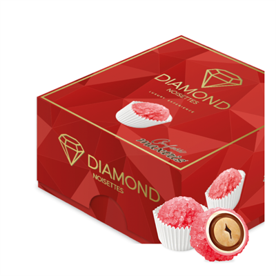 CONFETTI NOISETTES DIAMOND ROSSO GR.500