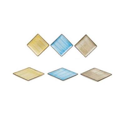 PIATTINO QUADRO CM.9,9  AZZURRO