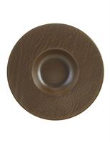 PIATTO PORCELLANA WALL  BOWL BROWN CM.30