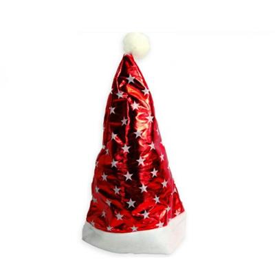 CAPPELLO BABBO NATALE   LUX CON STELLE