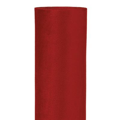 RUNNER VELVET CHIC ROLL CM.48X180 ROSSO