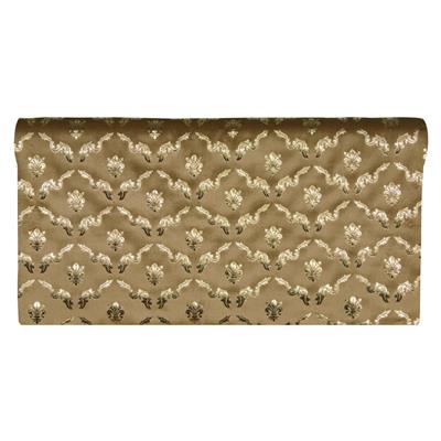 RUNNER VELVET FLORENCE  ROLL CM.48X180 GOLD