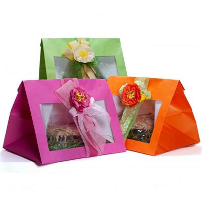 BUSTA CARTA CON FINESTRA 32+22X26 COLOMBA MIX