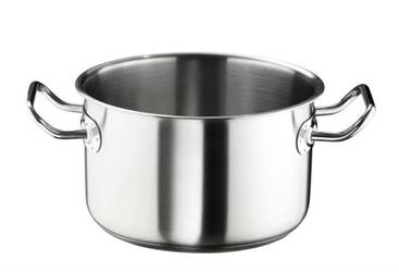 CASSERUOLA INOX FONDA 2 MANICI MASTER CM.50 LT.58.75