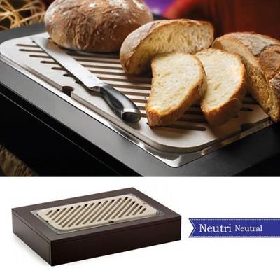 TAGLIERE PANE LEGNO NAT. BUFFET GN 1/1 MDF NERO 46X64