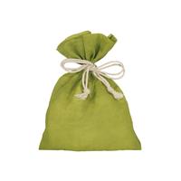 SACCHETTO COTONE RAMIE  CM.8X10 PZ.10 APPLE GREEN