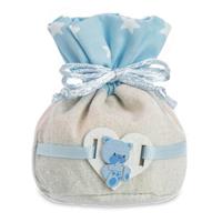 SACCHETTO PALLA BABY BLUE CM.10