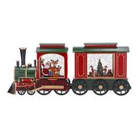 TRENO CON CARROZZA CM.48X9X20 H. CON ACQUA E LUCI